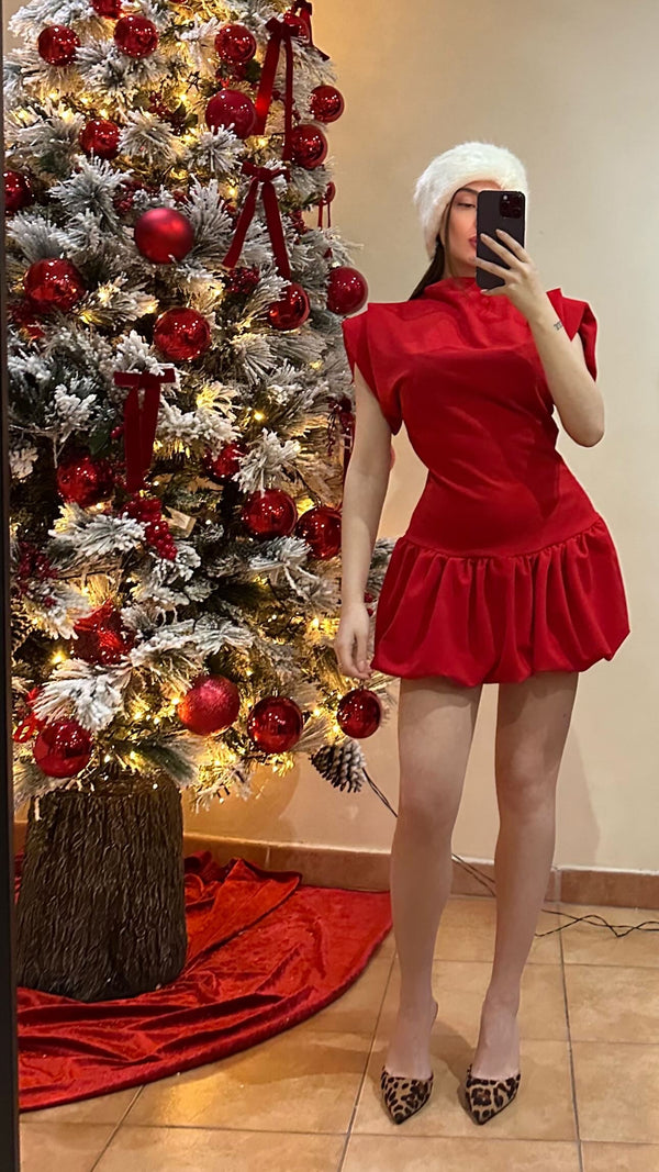 DRESS DOLL RED